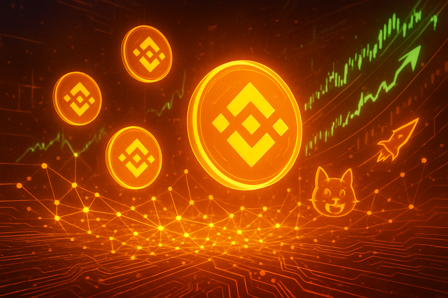 BNB Rockets to Third-Largest Crypto Amidst Exploding Meme Coin Mania on BNB Chain
