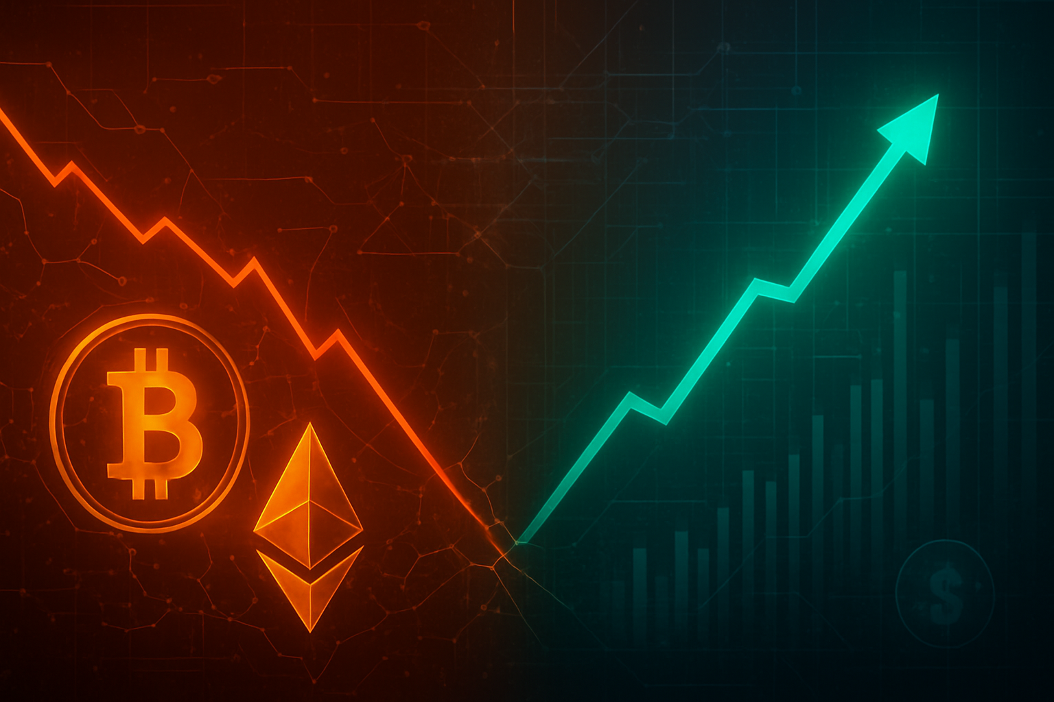 Crypto Crumbles While Stocks Soar: Unpacking the Great Divergence of October 2025