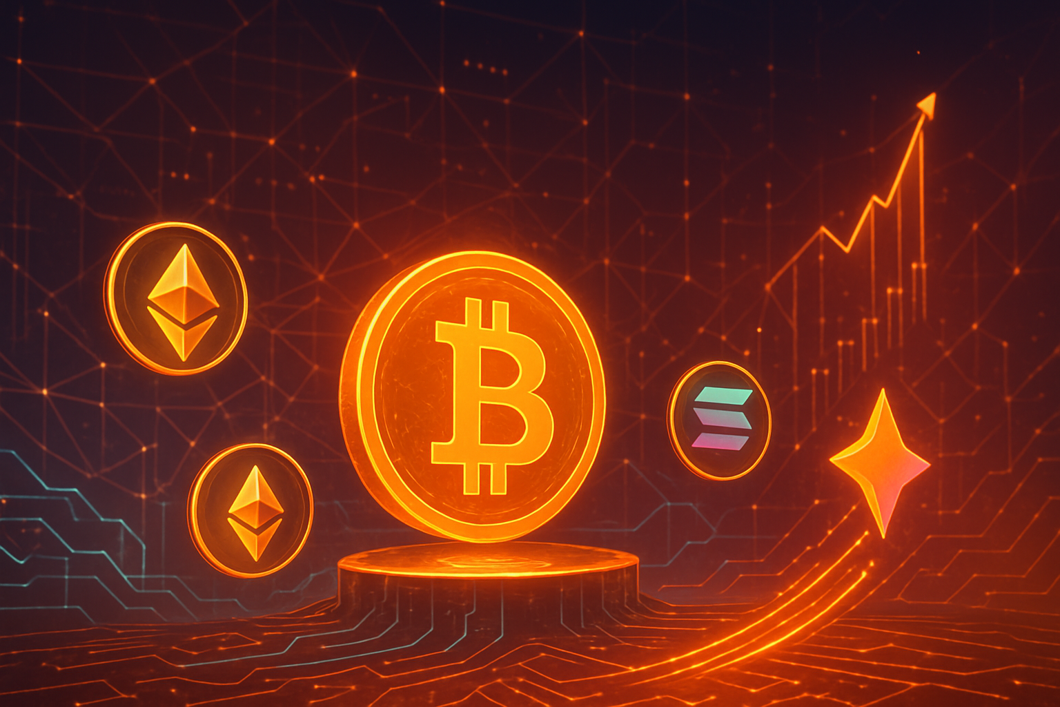 Bitcoin Stabilizes Post-Pullback, Altcoins Like Ethereum, Solana, and MAGACOIN FINANCE Surge Amidst Renewed Market Optimism