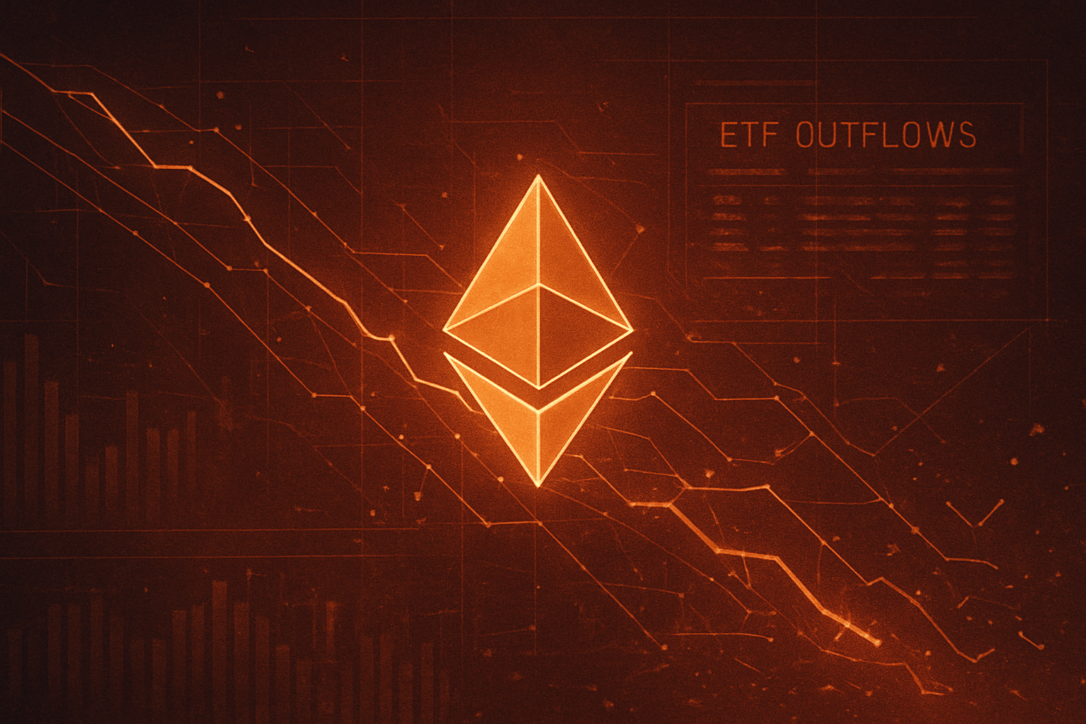 Ethereum Tumbles 5.5% Amidst ETF Outflows and Technical Breakdown: A Deep Dive into Market Volatility