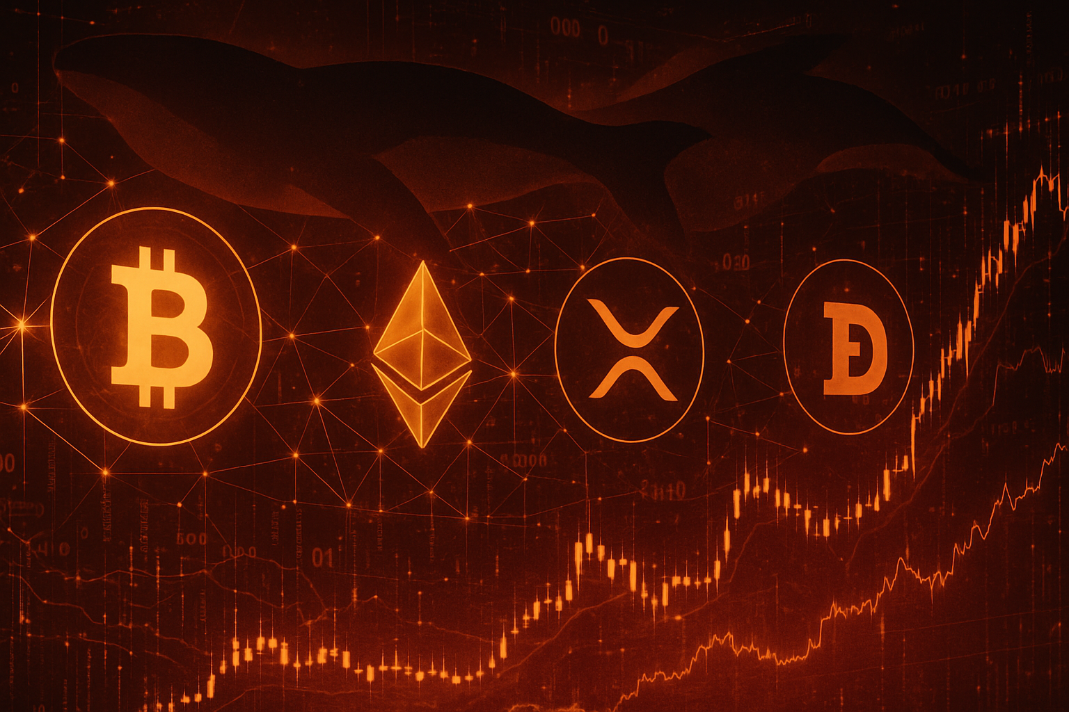 Crypto Whales Unleash Volatility: Bitcoin, Ethereum, XRP, and Dogecoin Grapple with Massive Price Swings