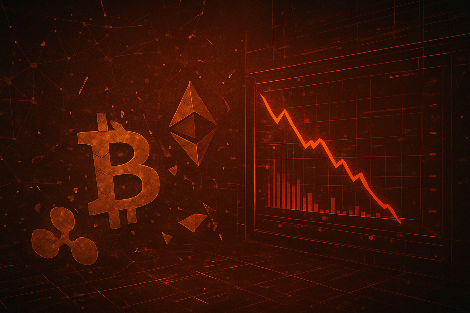 Crypto Market Trembles: XRP Plunges Amidst Widespread Altcoin Correction