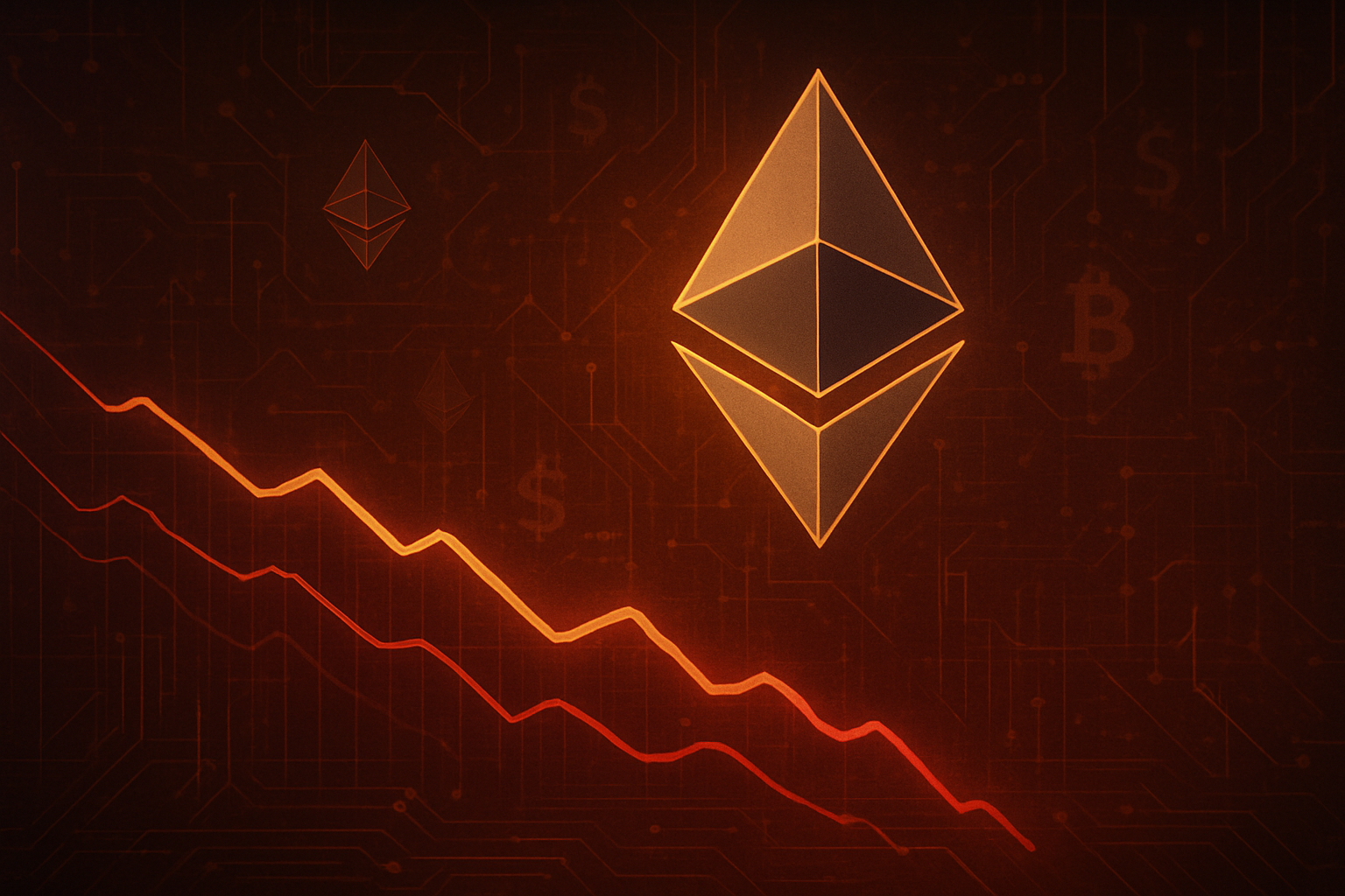 Ethereum Treasury Firms Face Valuation Crisis as Stocks Plunge Below ETH Holdings