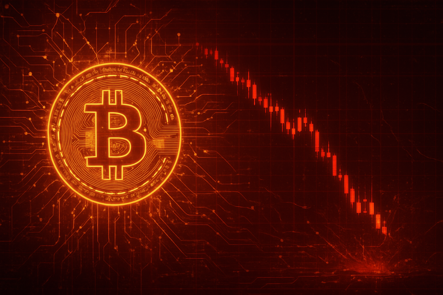 Why Bitcoin is Down: Analyzing the Recent Price Flash Red