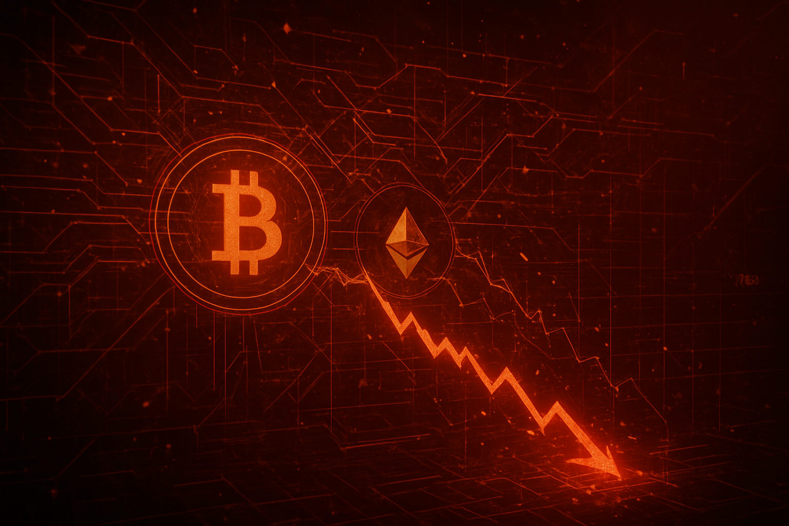 Bitcoin Plummets to Four-Month Lows Amidst $1 Billion Crypto Liquidation Cascade