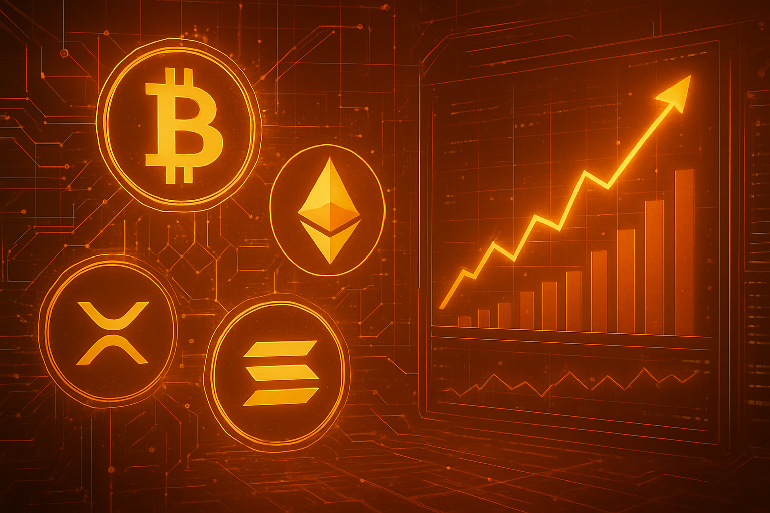 Crypto Market Roars Back: Bitcoin, Ethereum, Solana, and XRP Lead a Resilient Rebound