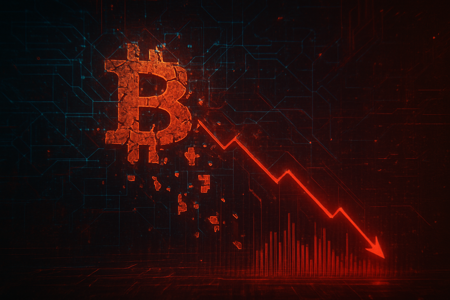 Bitcoin Plunges Towards Worst Monthly Performance Since 2022 Crypto Collapse, Sparking Market-Wide Jitters